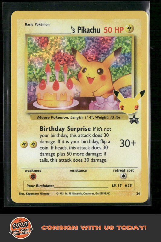 ______'s Pikachu WoTC Promo #24/53 - Front