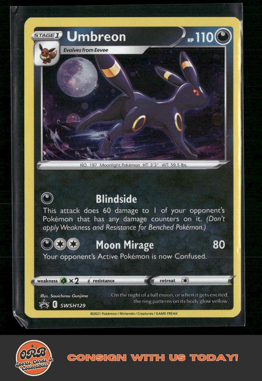 Umbreon SWSH: Sword & Shield Promo Cards #SWSH129 - Front