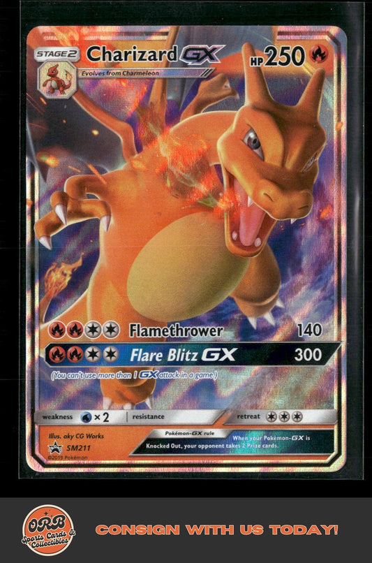 Charizard GX SM Promos #SM211 - Front