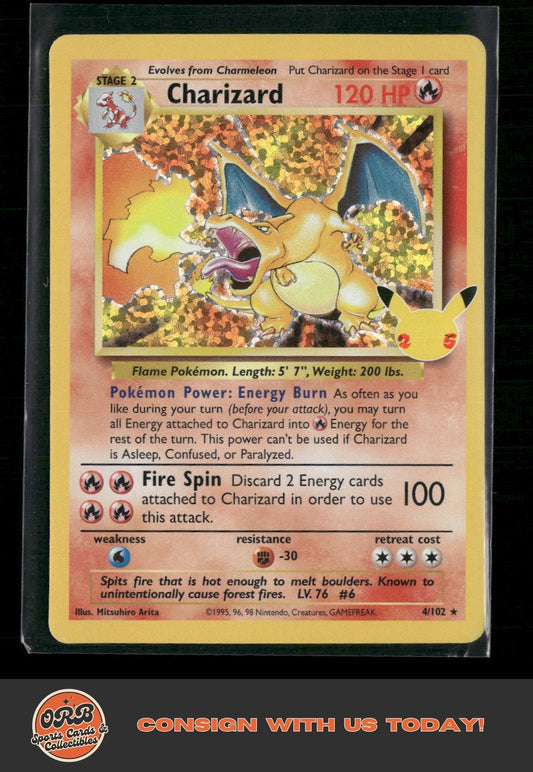 Charizard Celebrations: Classic Collection #4/102 - Front