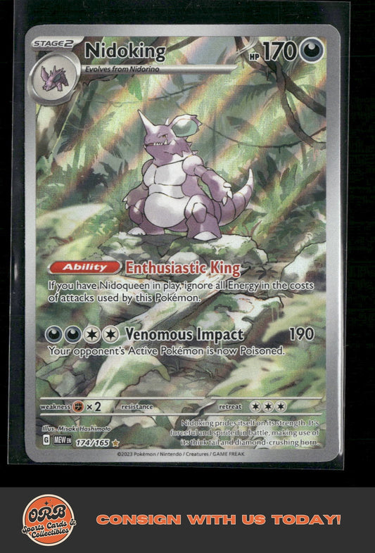 Nidoking SV: Scarlet & Violet 151 #174/165 - Front