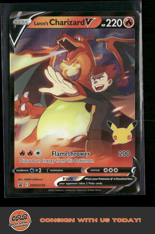 Lance's Charizard V SWSH: Sword & Shield Promo Cards #SWSH133 - Front
