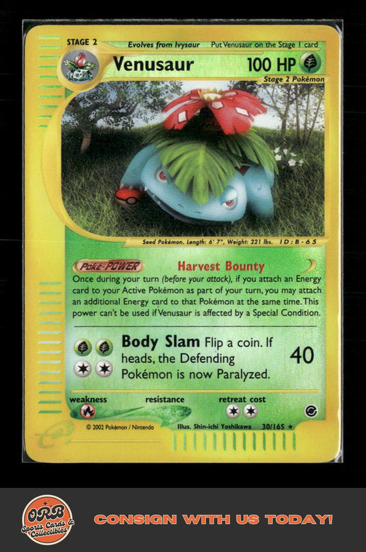 Venusaur (30) Expedition #030/165 - Front