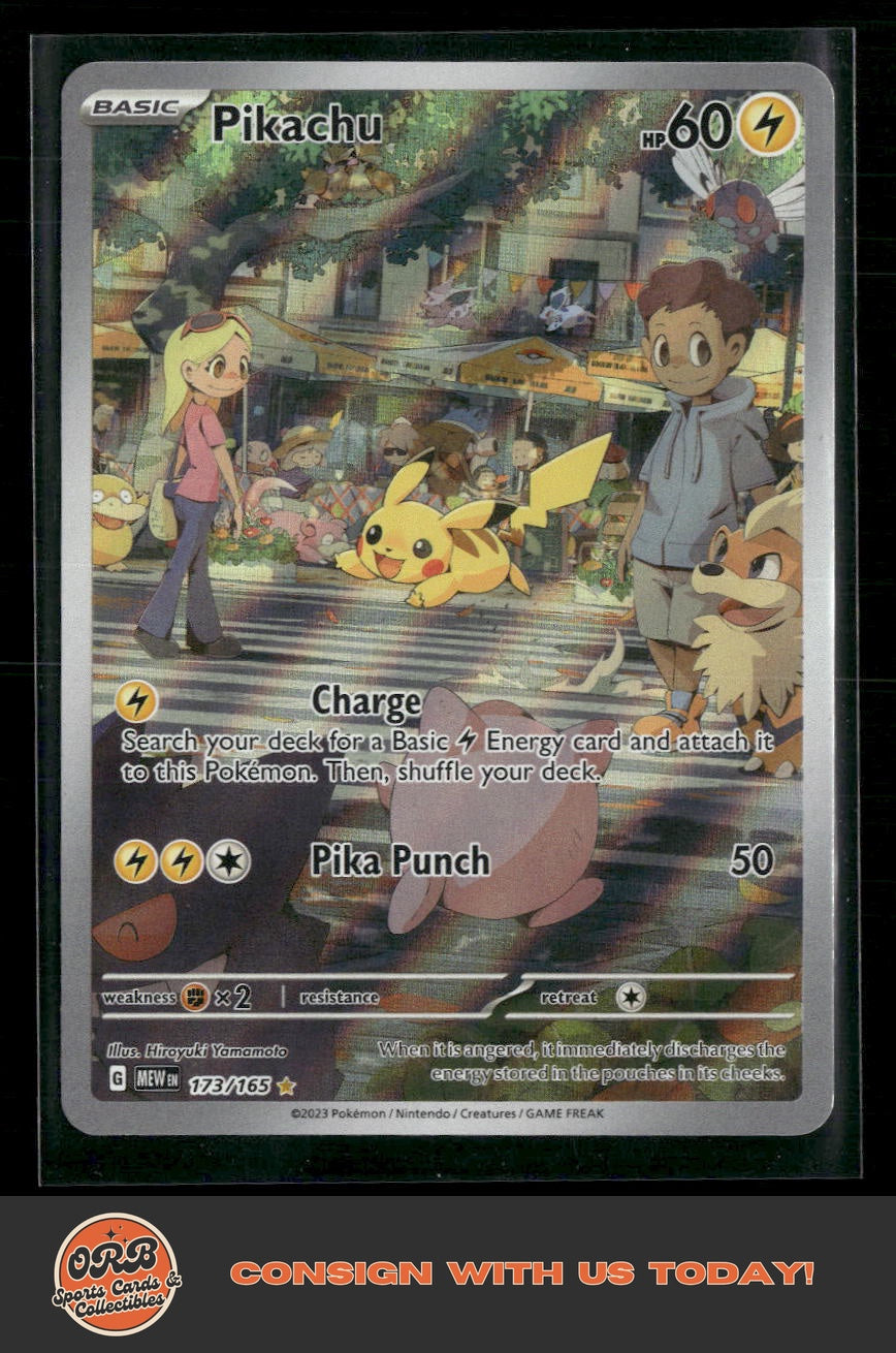 Pikachu SV: Scarlet & Violet 151 #173/165 - Front
