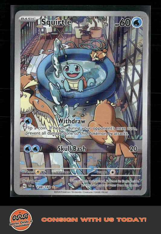 Squirtle SV07: Stellar Crown #148/142 - Front