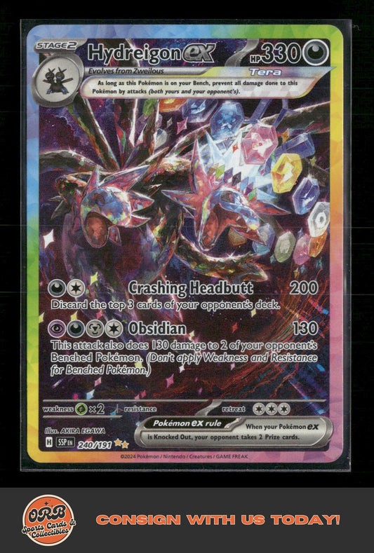 Hydreigon ex SV08: Surging Sparks #240/191 - Front