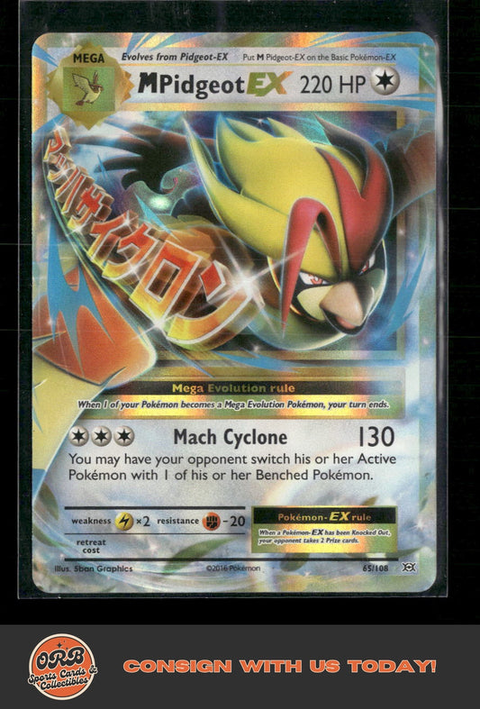 M Pidgeot EX XY - Evolutions #65/108 - Front