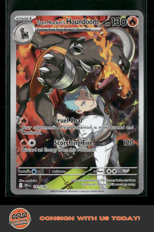 Team Rocket's Houndoom SV10: Destined Rivals #191/182 - Front