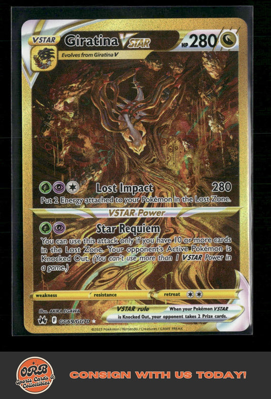 Giratina VSTAR (Secret) Crown Zenith: Galarian Gallery #GG69/GG70 - Front
