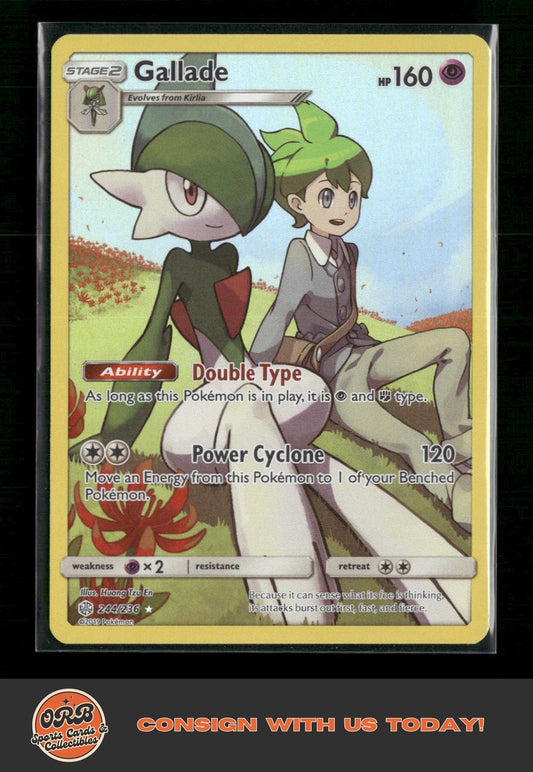 Gallade (Secret) SM - Cosmic Eclipse #244/236 - Front