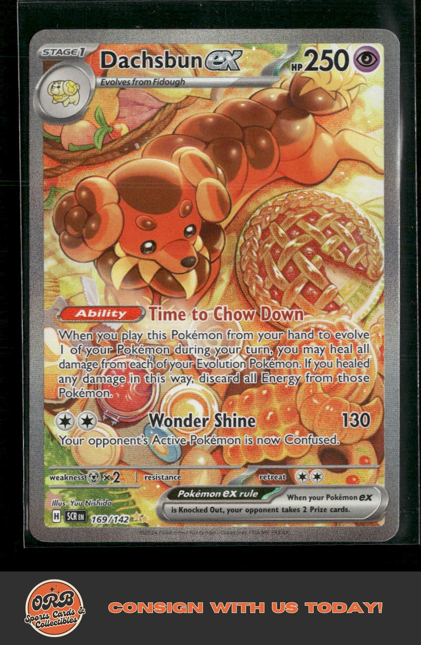 Dachsbun ex SV07: Stellar Crown #169/142 - Front