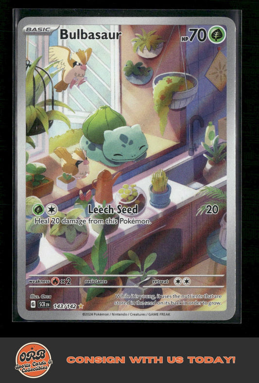 Bulbasaur SV07: Stellar Crown #143/142 - Front