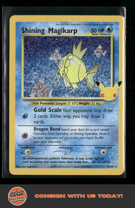 Shining Magikarp Neo Revelation #66/64 - Front