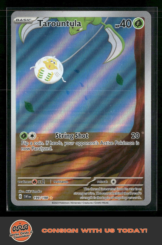 Tarountula SV01: Scarlet & Violet Base Set #199/198 - Front