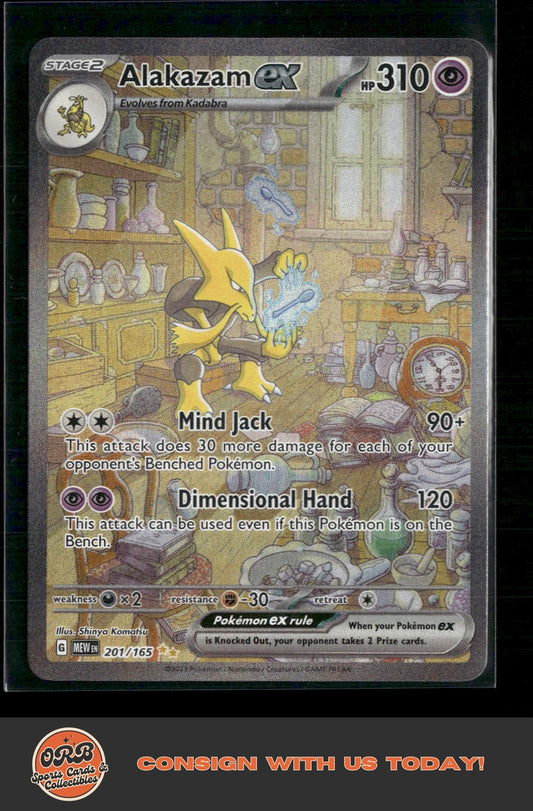 Alakazam ex SV: Scarlet & Violet 151 #201/165 - Front
