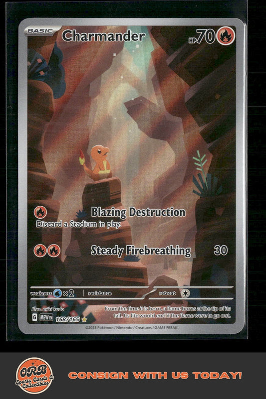 Charmander SV: Scarlet & Violet 151 #168/165 - Front