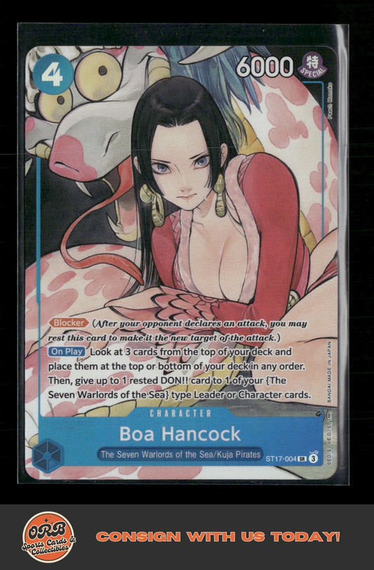 Boa Hancock (Illustration Box Vol.1) One Piece Promotion Cards #ST17-004 - Front