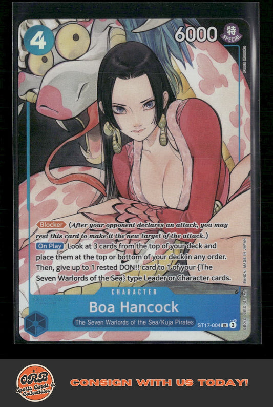 Boa Hancock (Illustration Box Vol.1) One Piece Promotion Cards #ST17-004 - Front