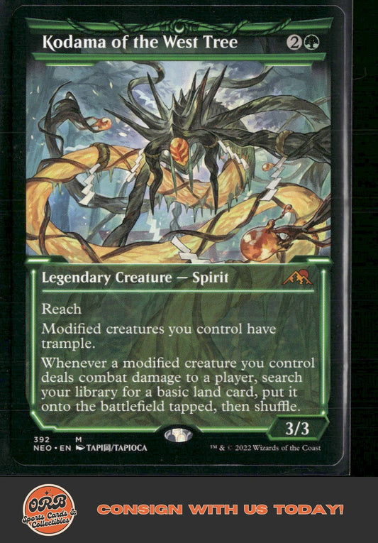 Kodama of the West Tree (Showcase) Kamigawa: Neon Dynasty #392 - Front