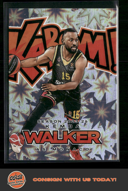 Kemba Walker 2023-24 Panini Crown Royale Euroleague #14 Kaboom - Front