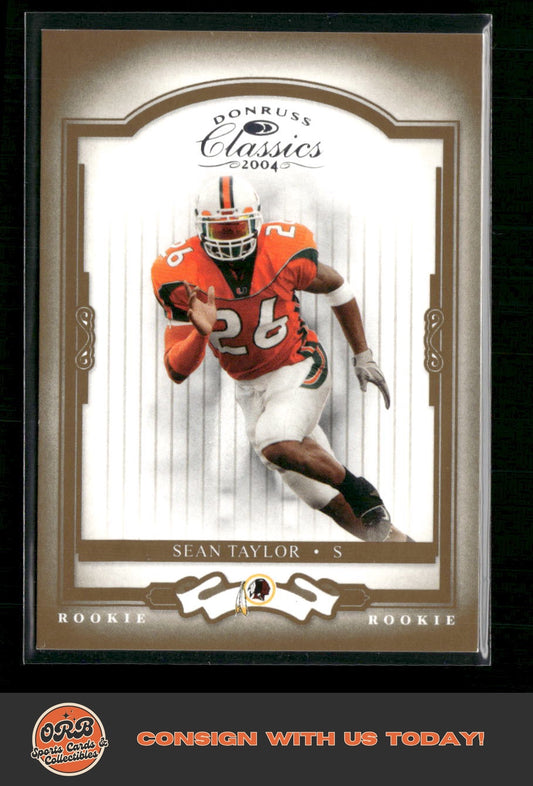 Sean Taylor 2004 Donruss Classics #250 #/500 - Front