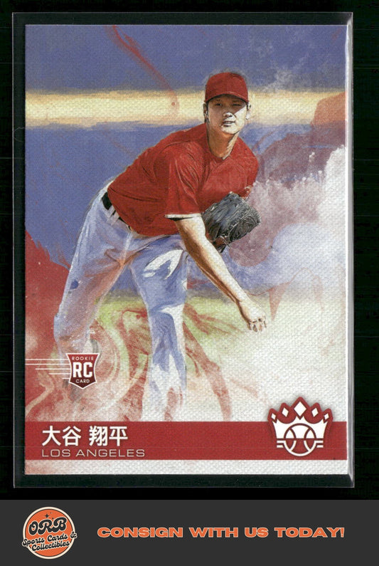 Shohei Ohtani 2018 Panini Diamond Kings #73b Name in Kanji - Front