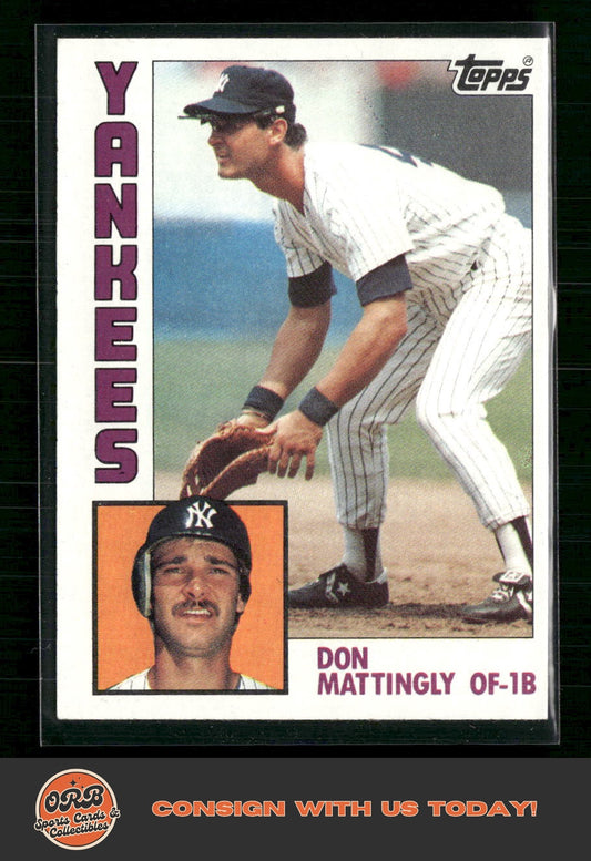 Don Mattingly 1984 Topps #8 - Front