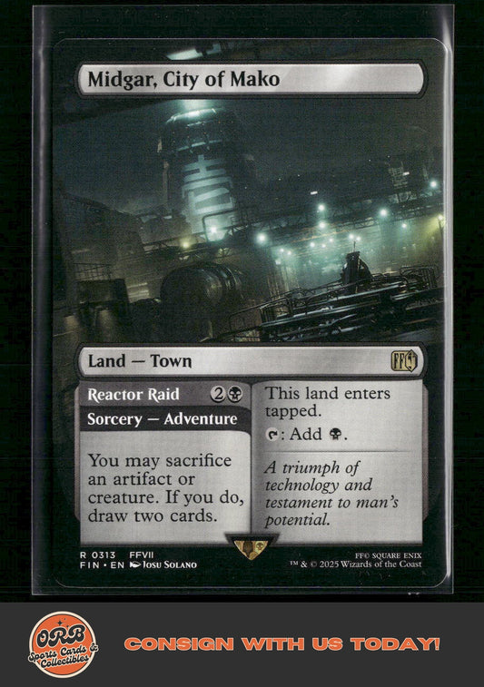 Midgar, City of Mako (Borderless) FINAL FANTASY #313 - Front