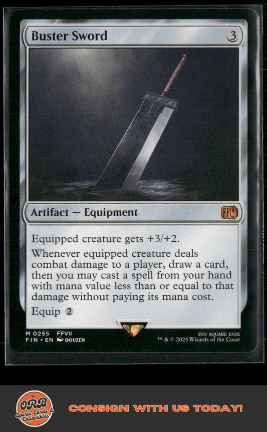 Buster Sword FINAL FANTASY #255 - Front
