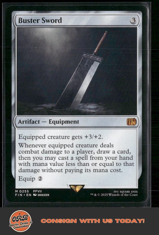 Buster Sword FINAL FANTASY #255 - Front