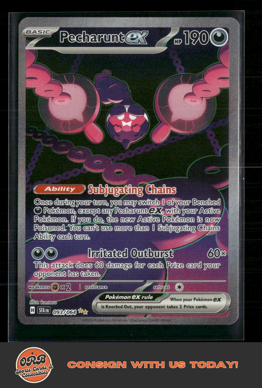 Pecharunt ex SV: Shrouded Fable #093/064 - Front