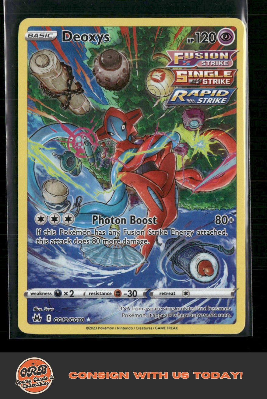 Deoxys Crown Zenith: Galarian Gallery #GG12/GG70 - Front