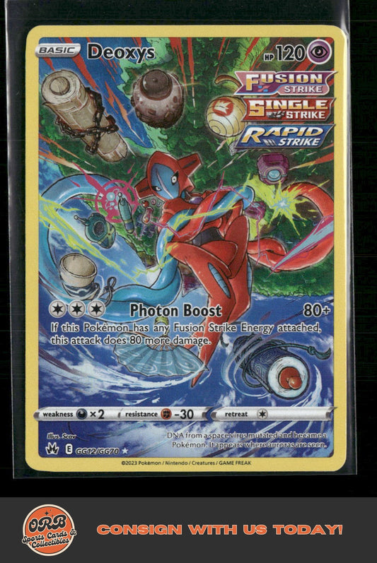 Deoxys Crown Zenith: Galarian Gallery #GG12/GG70 - Front