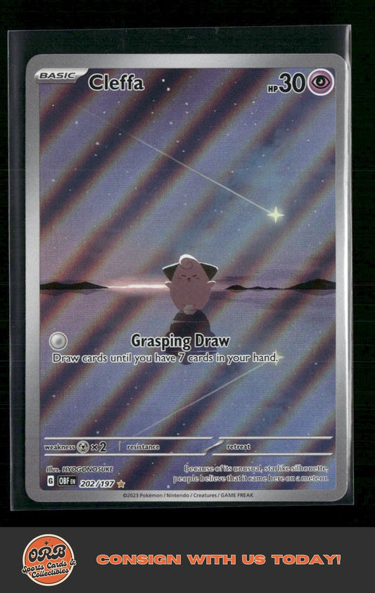 Cleffa SV03: Obsidian Flames #202/197 - Front