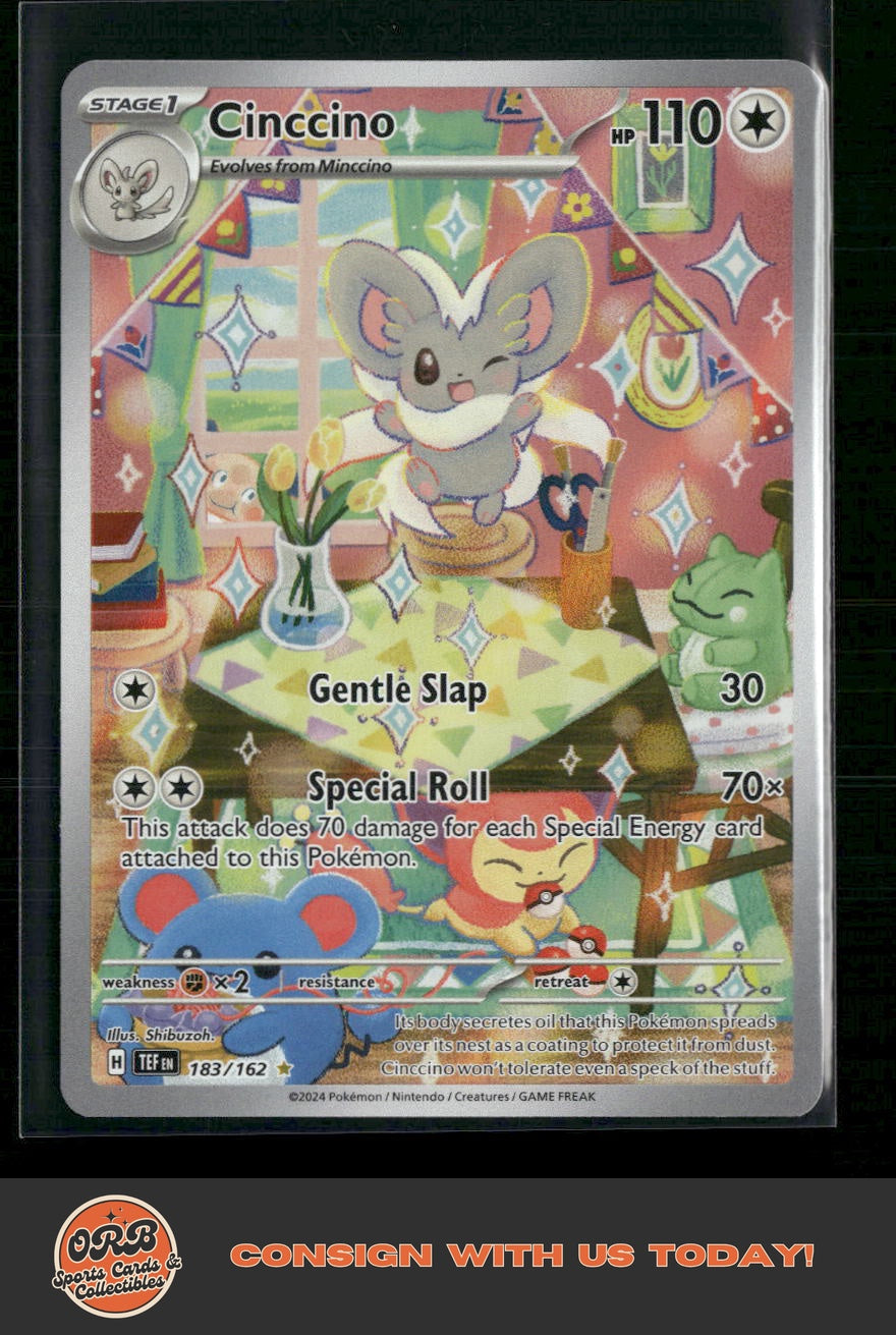 Cinccino SV05: Temporal Forces #183/162 - Front