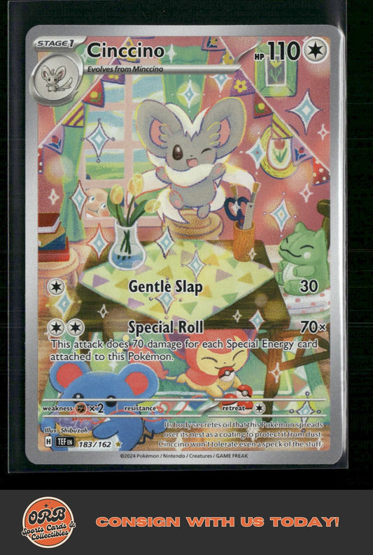 Cinccino SV05: Temporal Forces #183/162 - Front