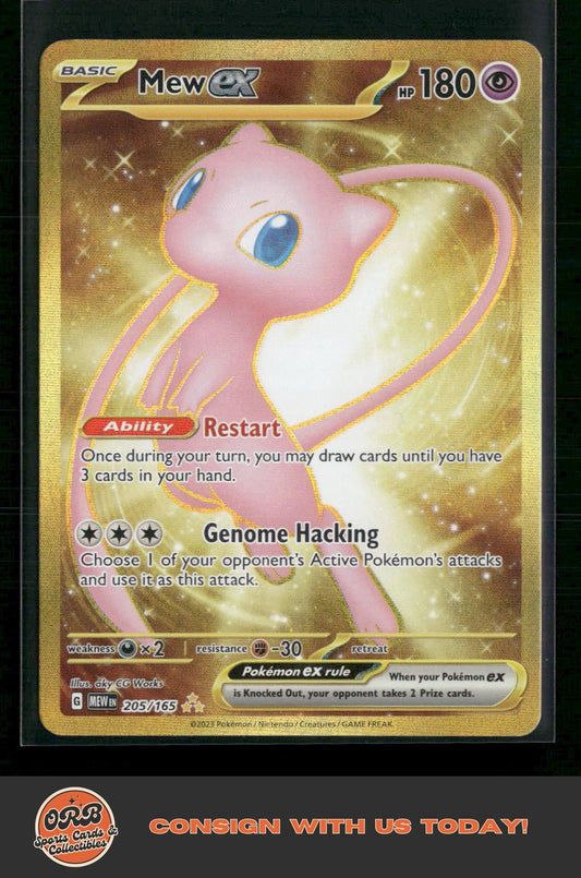 Mew ex SV: Scarlet & Violet 151 #205/165 - Front