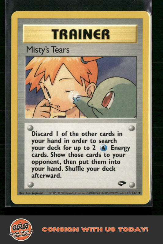 Misty's Tears Gym Challenge #118/132 - Front