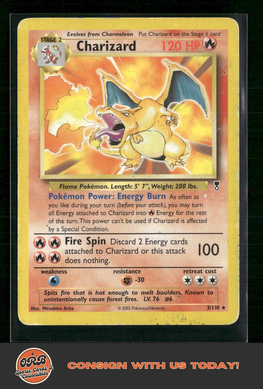 Charizard Legendary Collection #003/110 Non Holo - Front