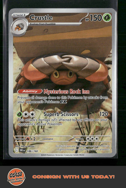 Crustle SV10: Destined Rivals #186/182 - Front