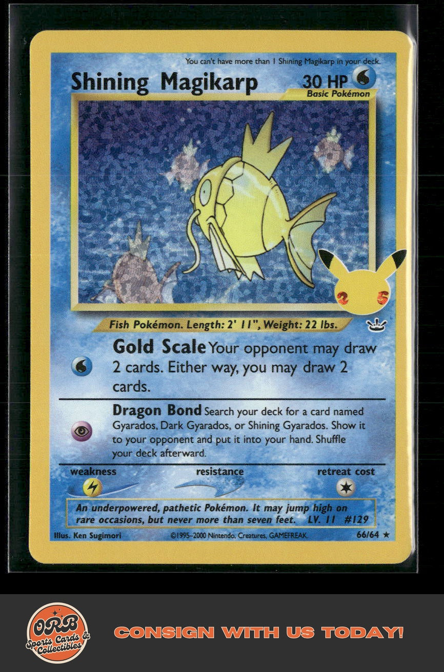 Shining Magikarp Celebrations: Classic Collection #66/64 - Front