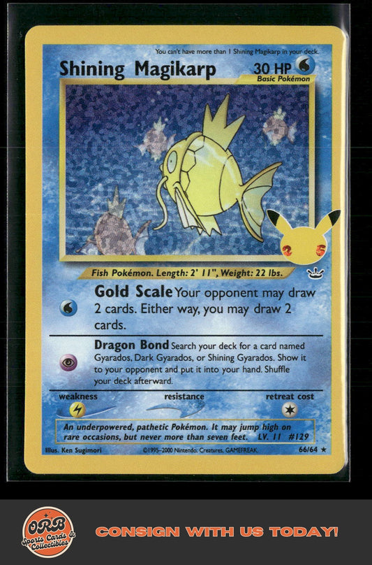 Shining Magikarp Celebrations: Classic Collection #66/64 - Front