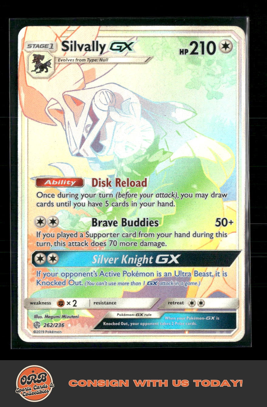 Silvally GX (Secret) SM - Cosmic Eclipse #262/236 - Front
