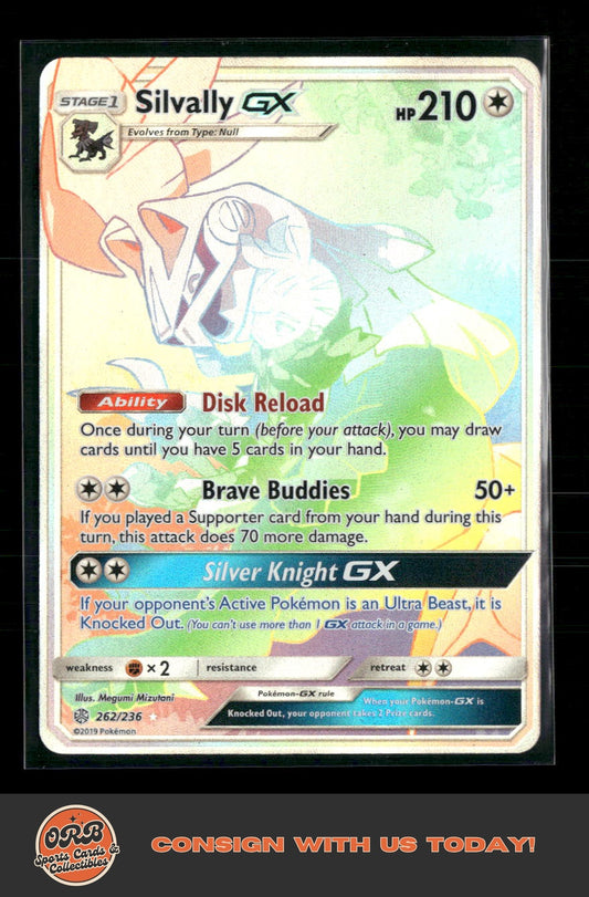 Silvally GX (Secret) SM - Cosmic Eclipse #262/236 - Front