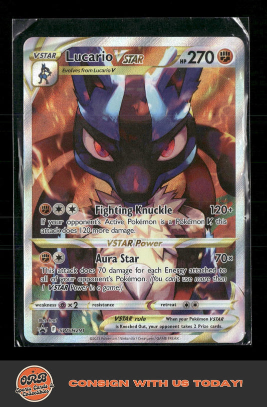 Lucario VSTAR SWSH: Sword & Shield Promo Cards #SWSH291 - Front