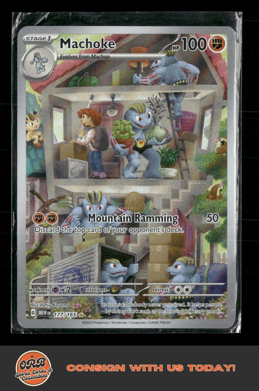 Machoke SV: Scarlet & Violet 151 #177/165 - Front