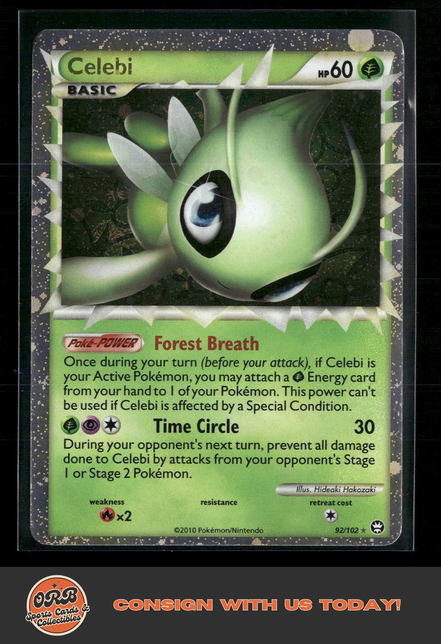 Celebi (Prime) Triumphant #92/102 - Front