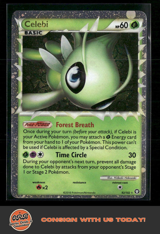Celebi (Prime) Triumphant #92/102 - Front