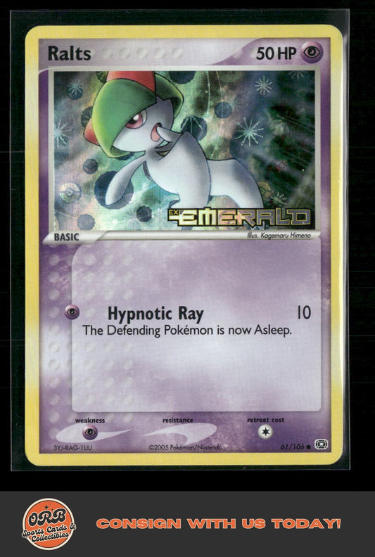 Ralts Emerald #61/106 - Front