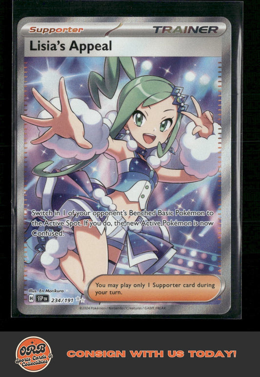 Lisia's Appeal SV08: Surging Sparks #234/191 - Front